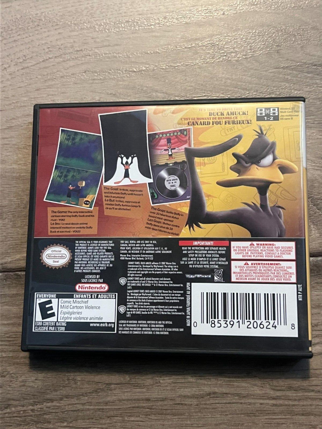 Looney Tunes: Duck Amuck (Nintendo DS, 2007) CIB