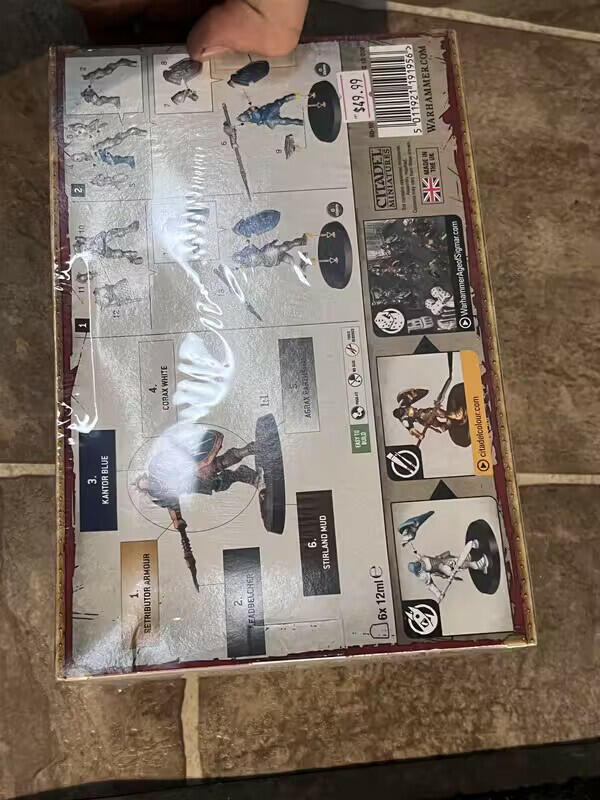 Warhammer Age Of Sigmar NEW Stormcast Eternals Paint Set 3 Citadel Miniatures