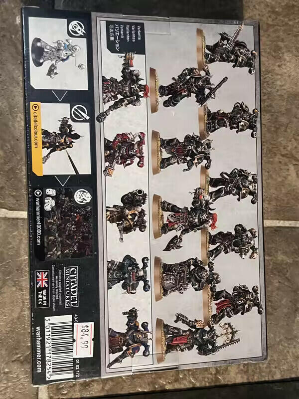 Warhammer 40k - Chaos Space Marines Legionaries Squad BRAND NEW