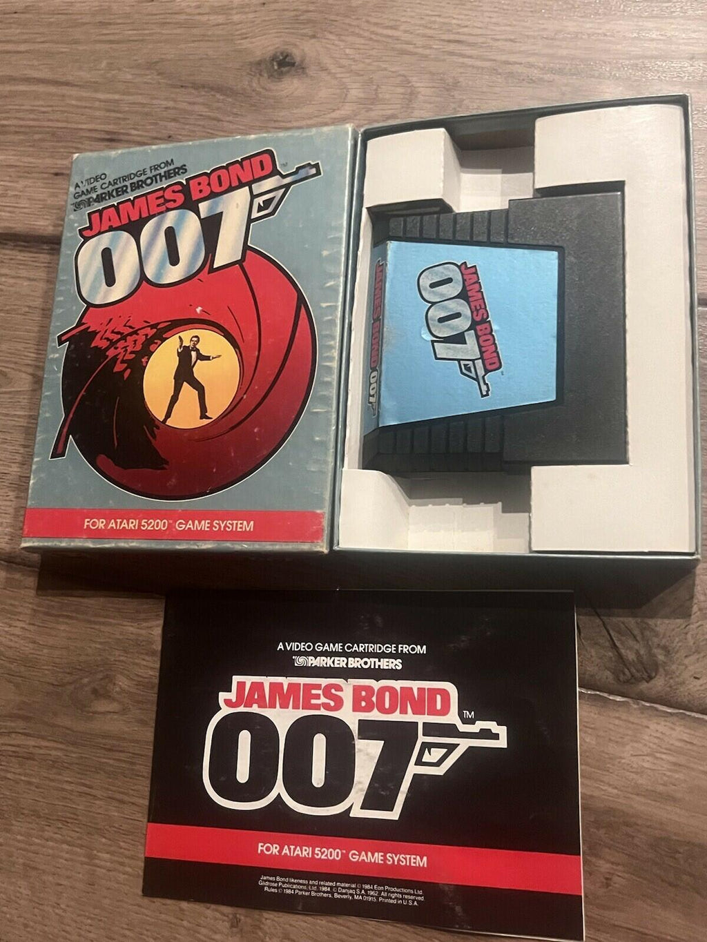 James Bond 007 (Atari 5200, 1984) CIB COMPLETE IN BOX