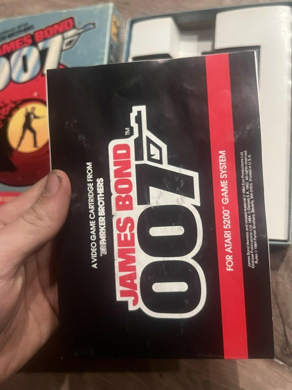 James Bond 007 (Atari 5200, 1984) CIB COMPLETE IN BOX