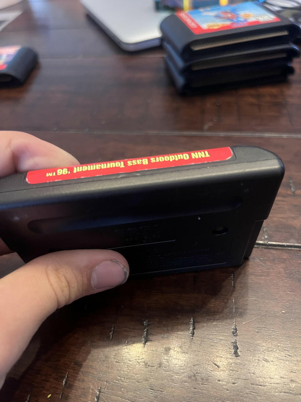 TNN Outdoors Bass Tournament '96 (Sega Genesis, 1996) CART ONLY