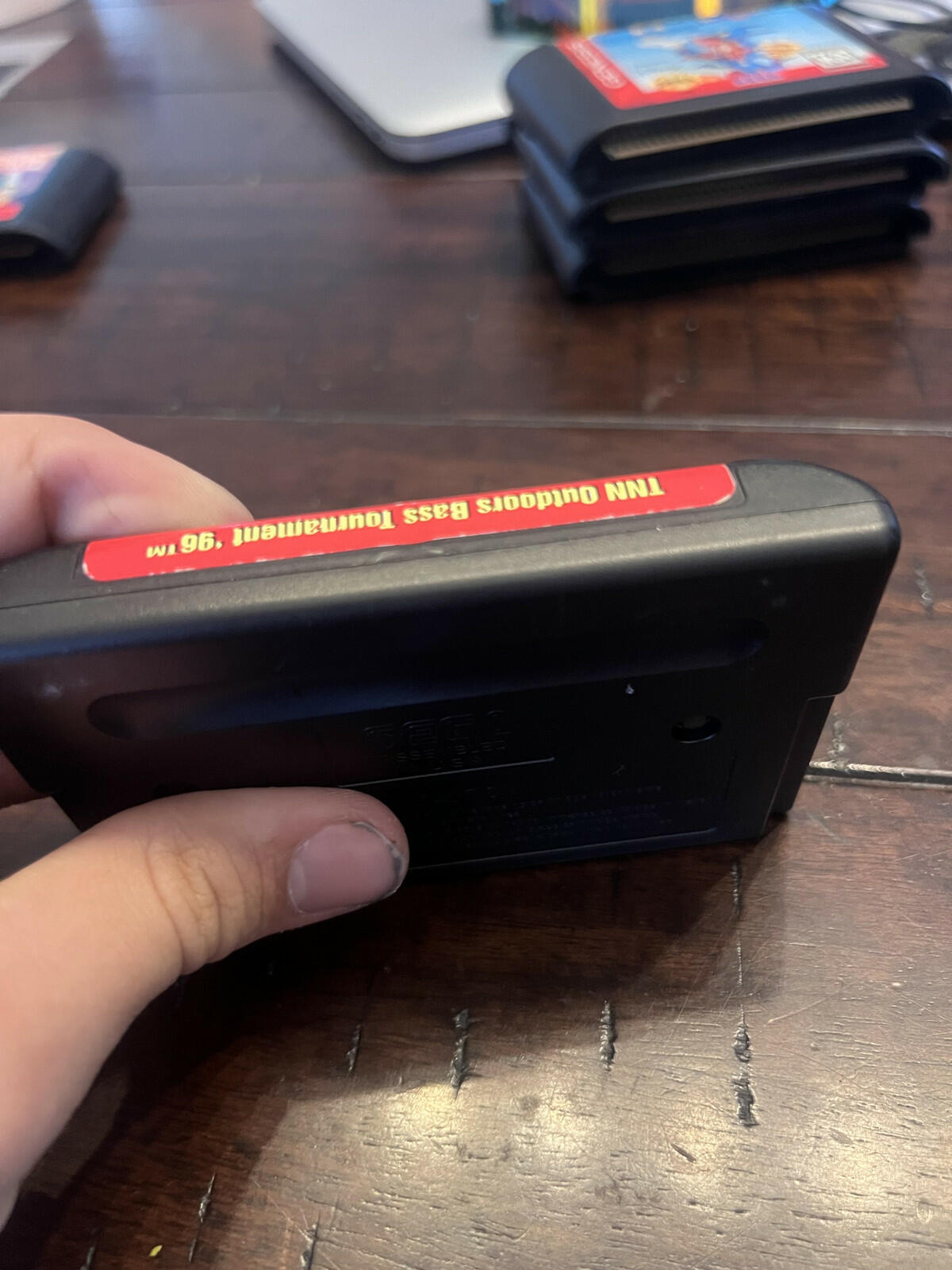 TNN Outdoors Bass Tournament '96 (Sega Genesis, 1996) CART ONLY