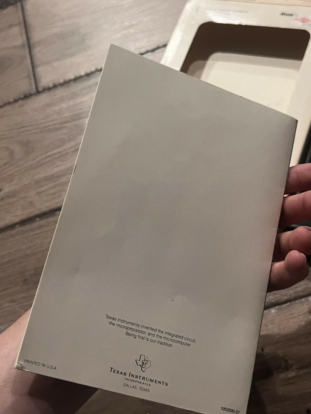 MunchMan (TI-99/4a Texas Instruments Home Computer, 1982) CIB