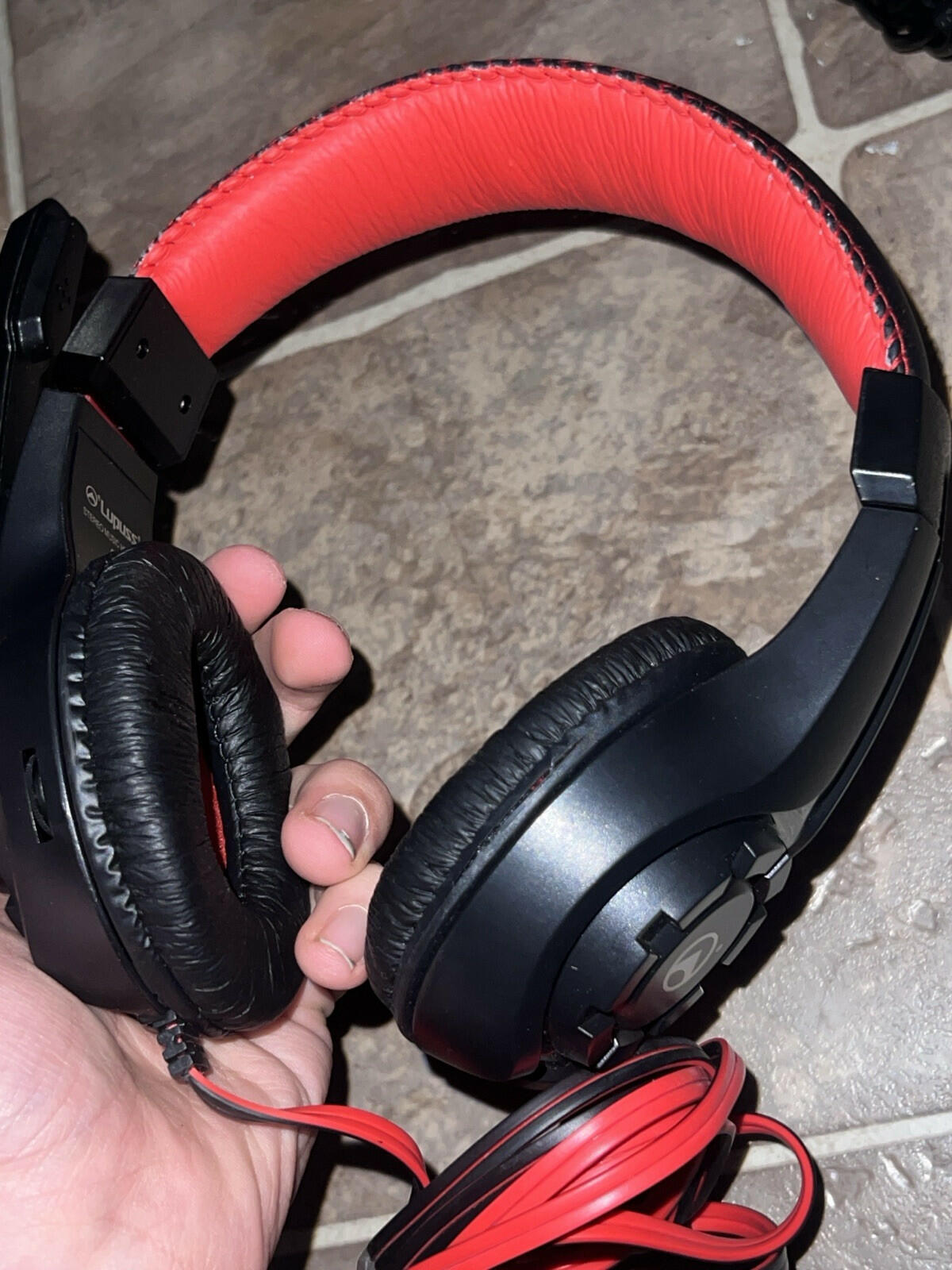 Lupuss G1 3.5mm Surround Stereo Gaming Headset Headband Headphone with Mic