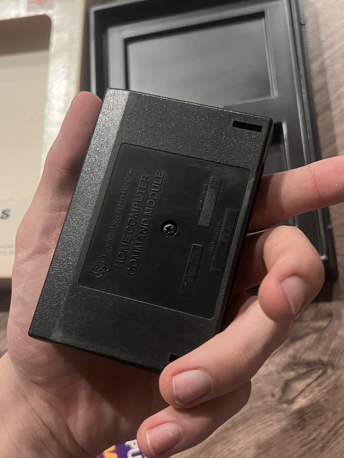 MunchMan (TI-99/4a Texas Instruments Home Computer, 1982) CIB