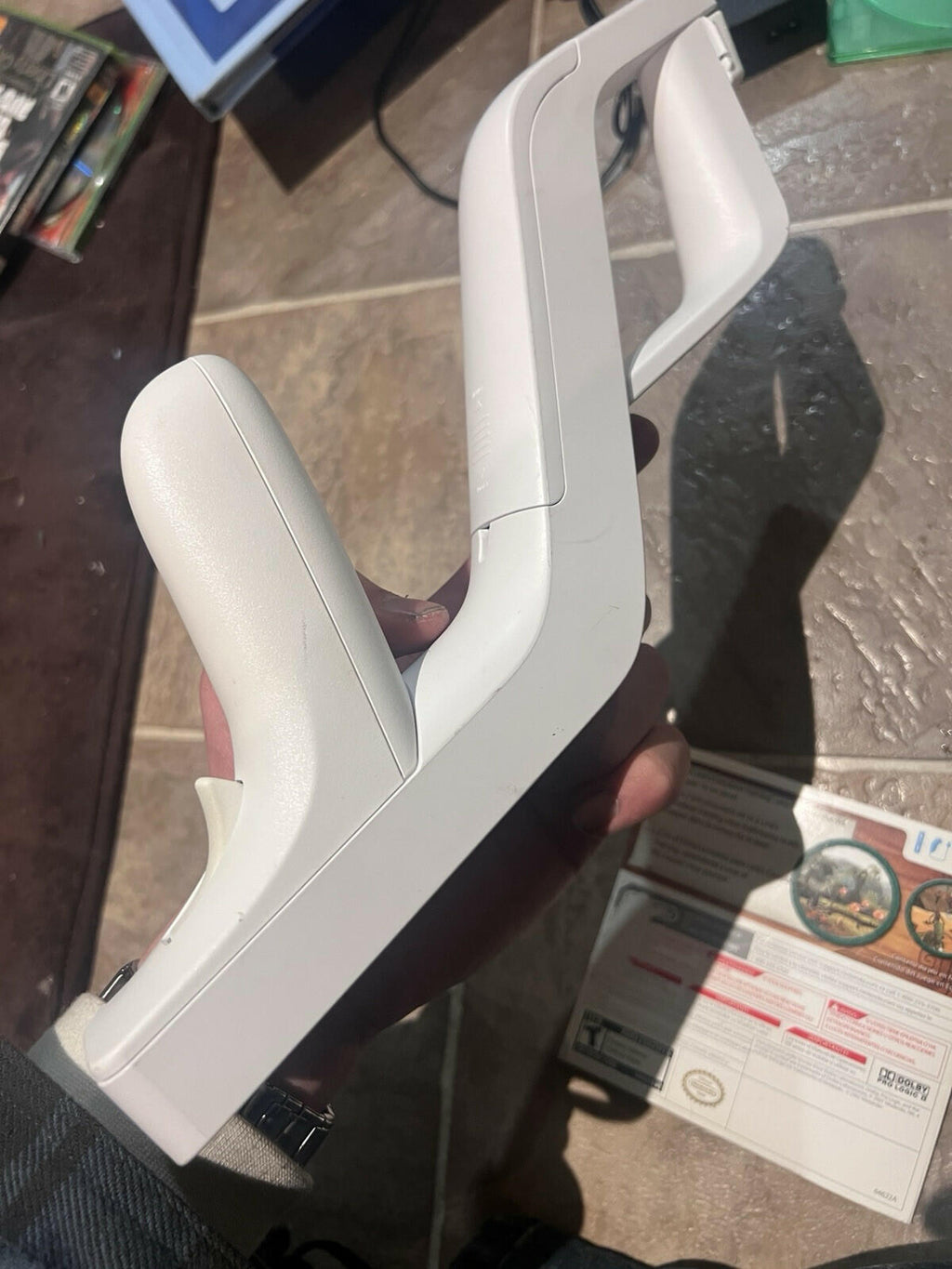 Nintendo Wii Zapper Gun With Link's Crossbow Training Game