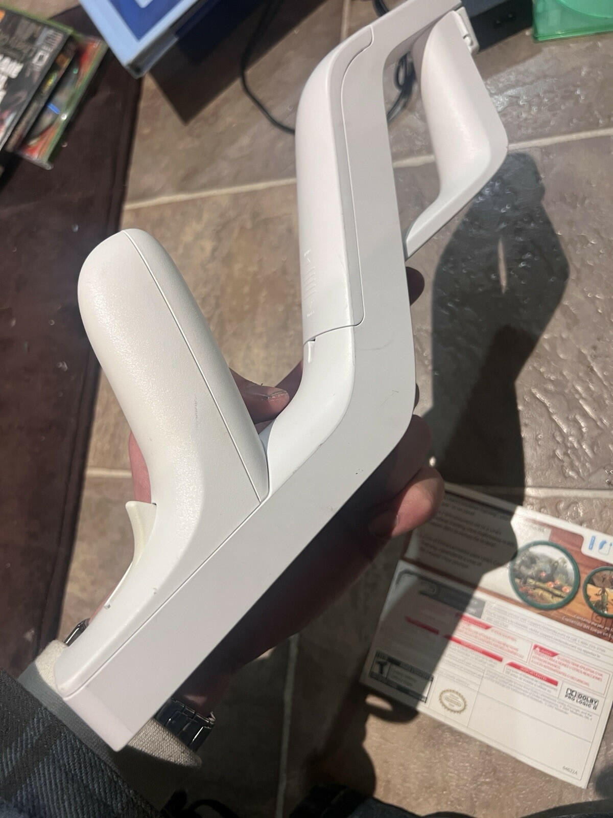 Nintendo Wii Zapper Gun With Link's Crossbow Training Game