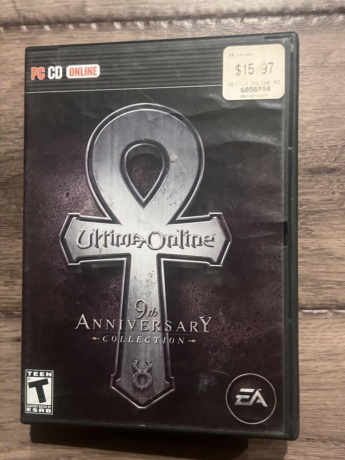 Ultima Online 9th Anniversary Collection PC CD Online Game Complete CIB 2006