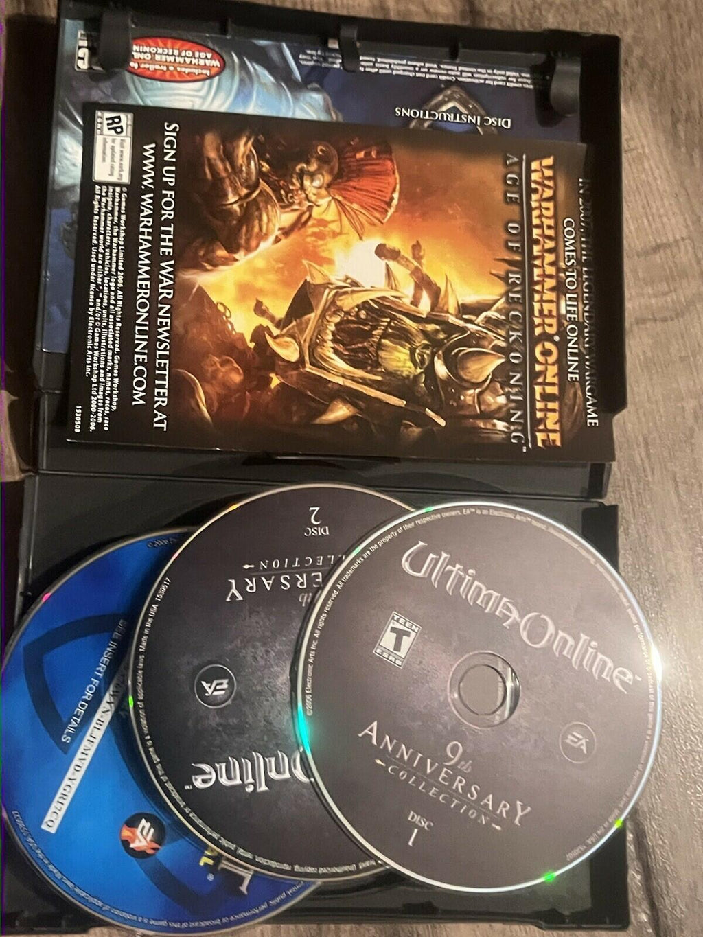 Ultima Online 9th Anniversary Collection PC CD Online Game Complete CIB 2006