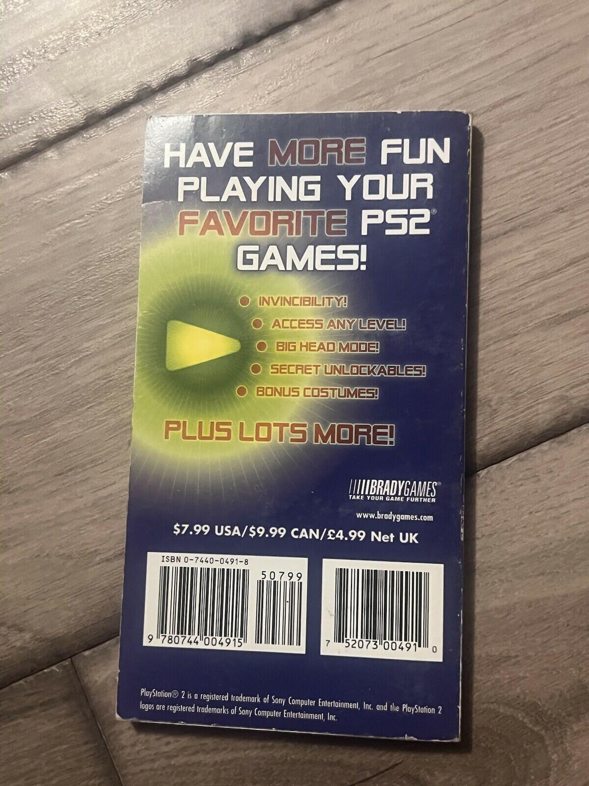 Playstation 2 PS2 Secret Codes 2005 Volume 1 by BradyGames