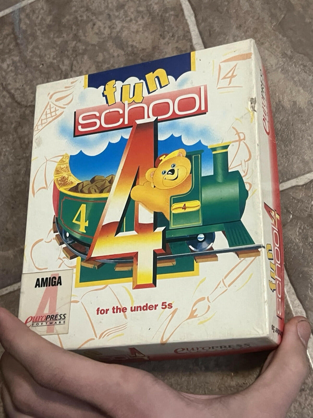 Commodore Amiga Fun School 4 For The Under 5s 1991 Europress Software CIB