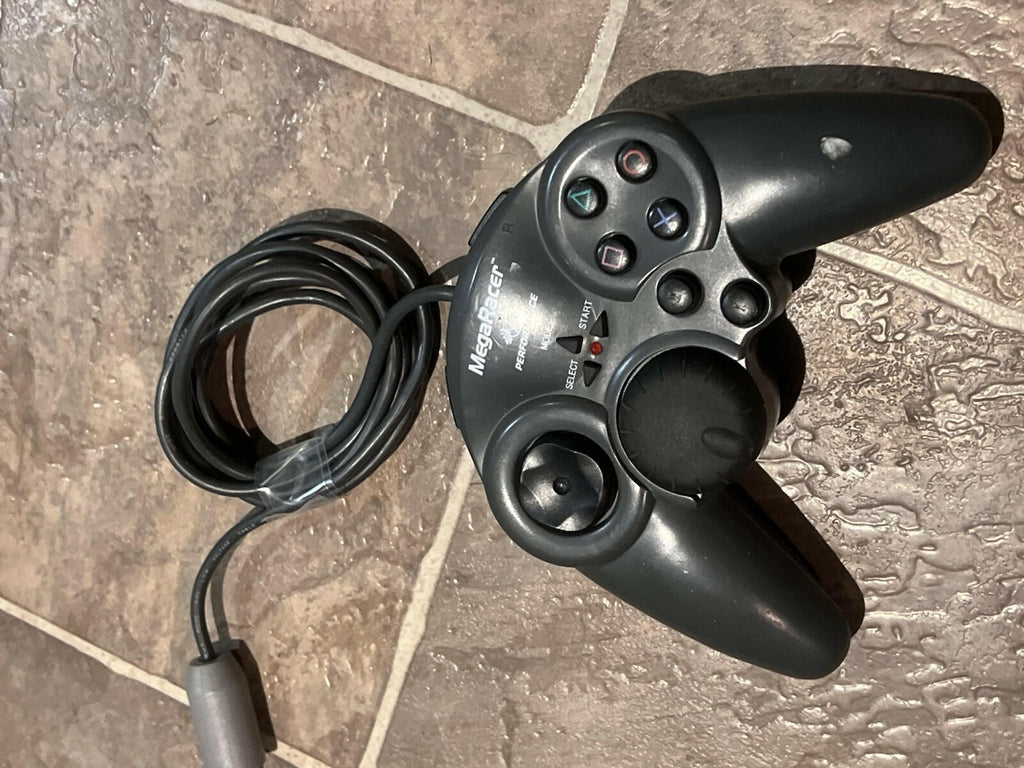 Mega Racer Steering Racing Wheel Controller Playstation 1 PS1