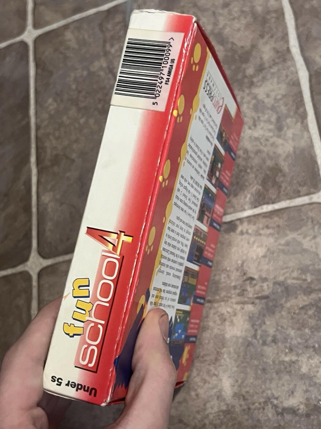 Commodore Amiga Fun School 4 For The Under 5s 1991 Europress Software CIB