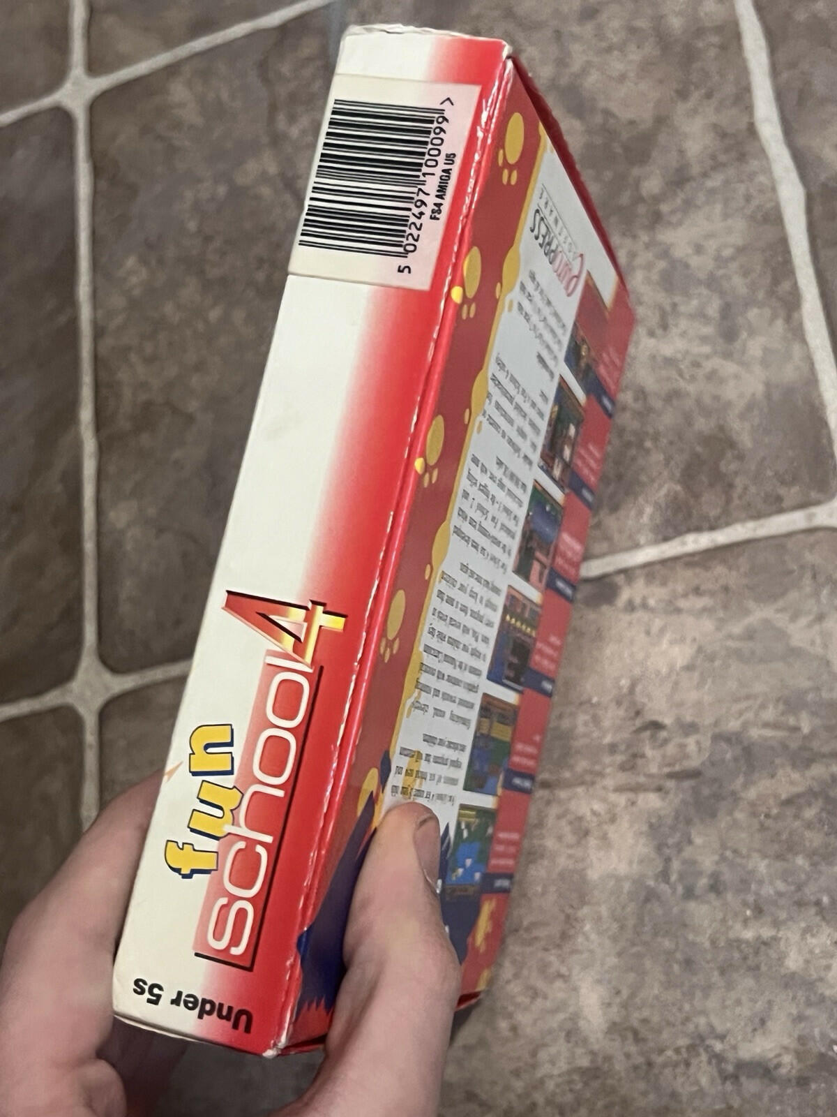 Commodore Amiga Fun School 4 For The Under 5s 1991 Europress Software CIB