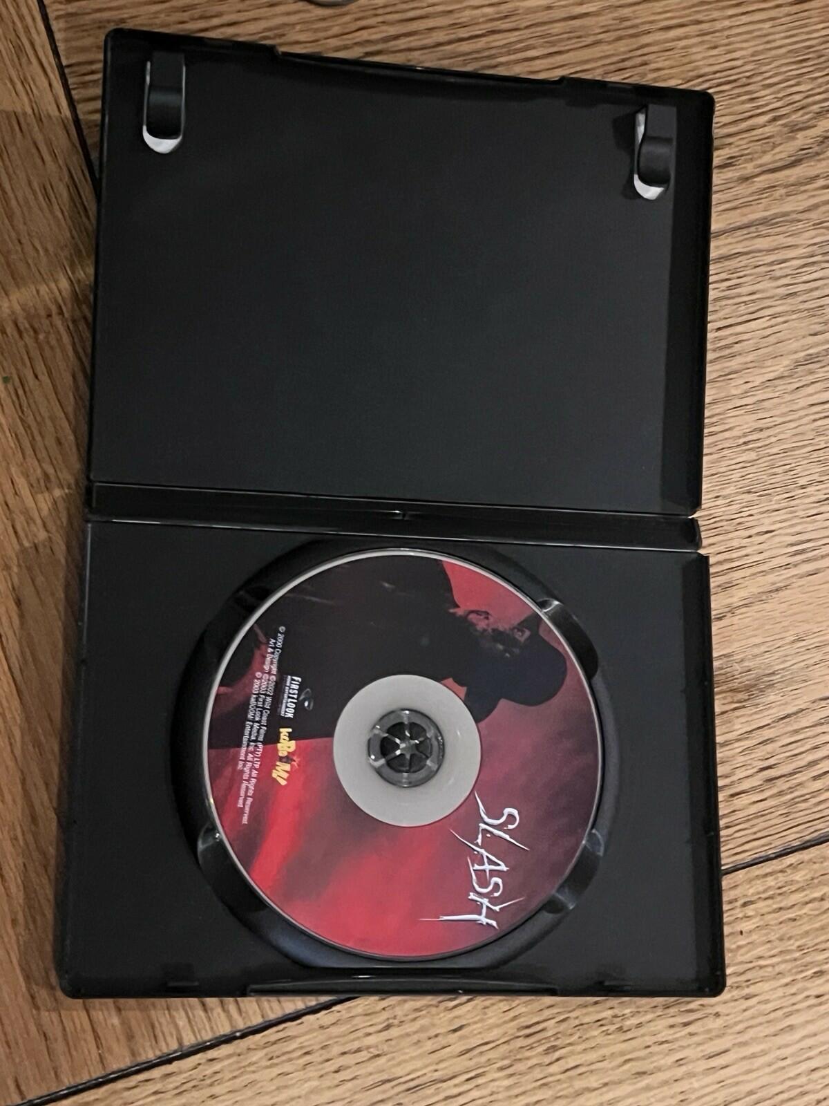 Slash (DVD, 2003) CIB COMPLETE