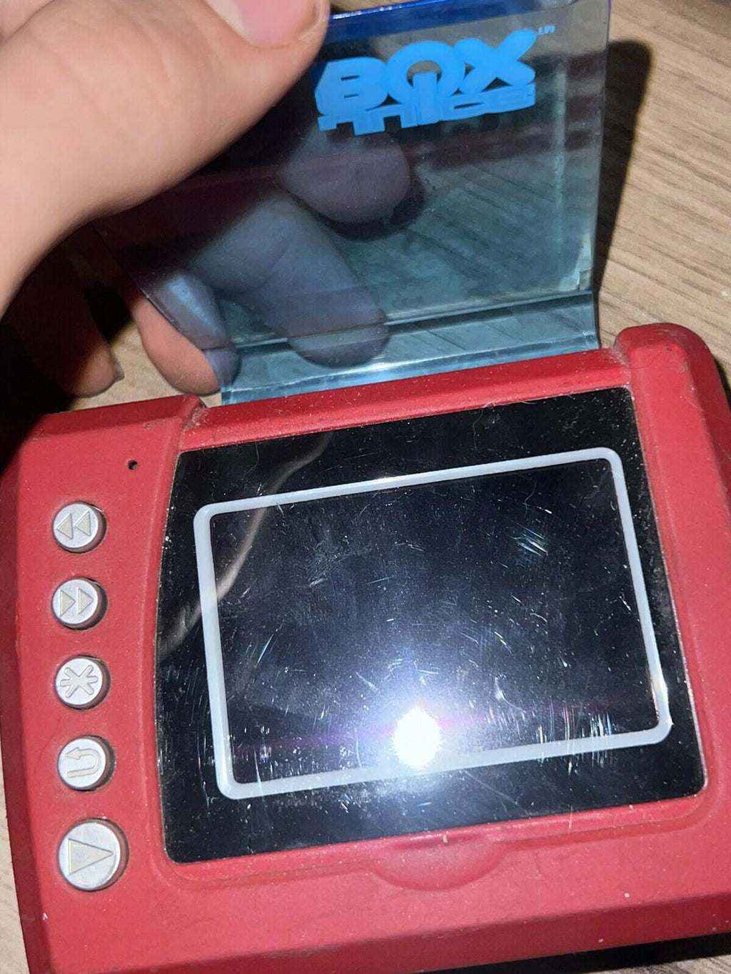 Mattel Juice Box Personal Media Player Red 2004 Used