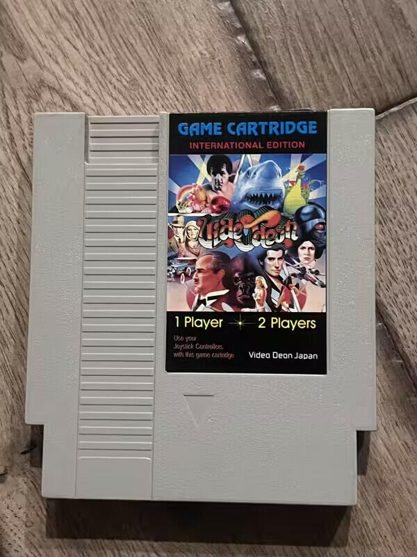 Game Cartridge International Edition Nintendo NES Video Deon Japan Tested