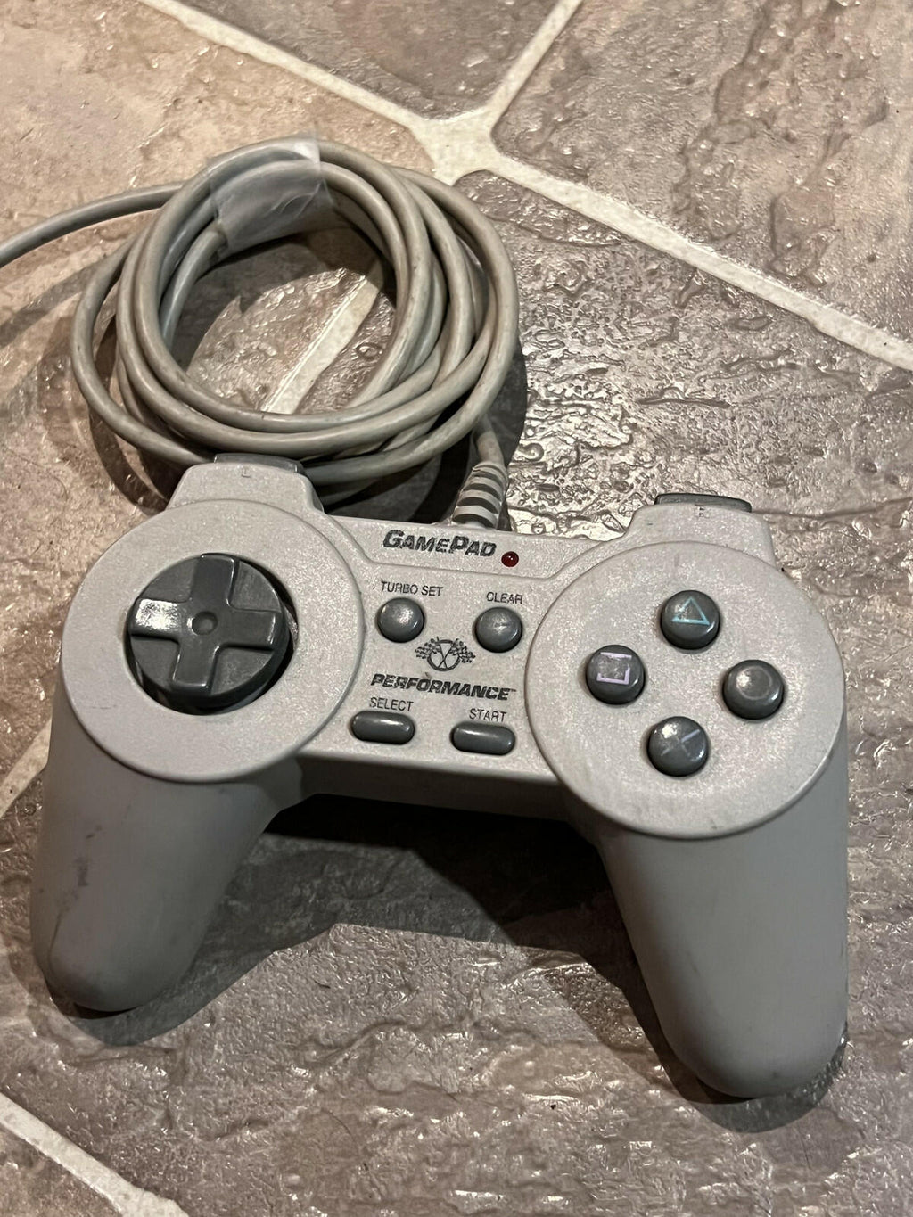 Performance GamePad P-103A Controller Sony PlayStation 1 PS1 Tested Working