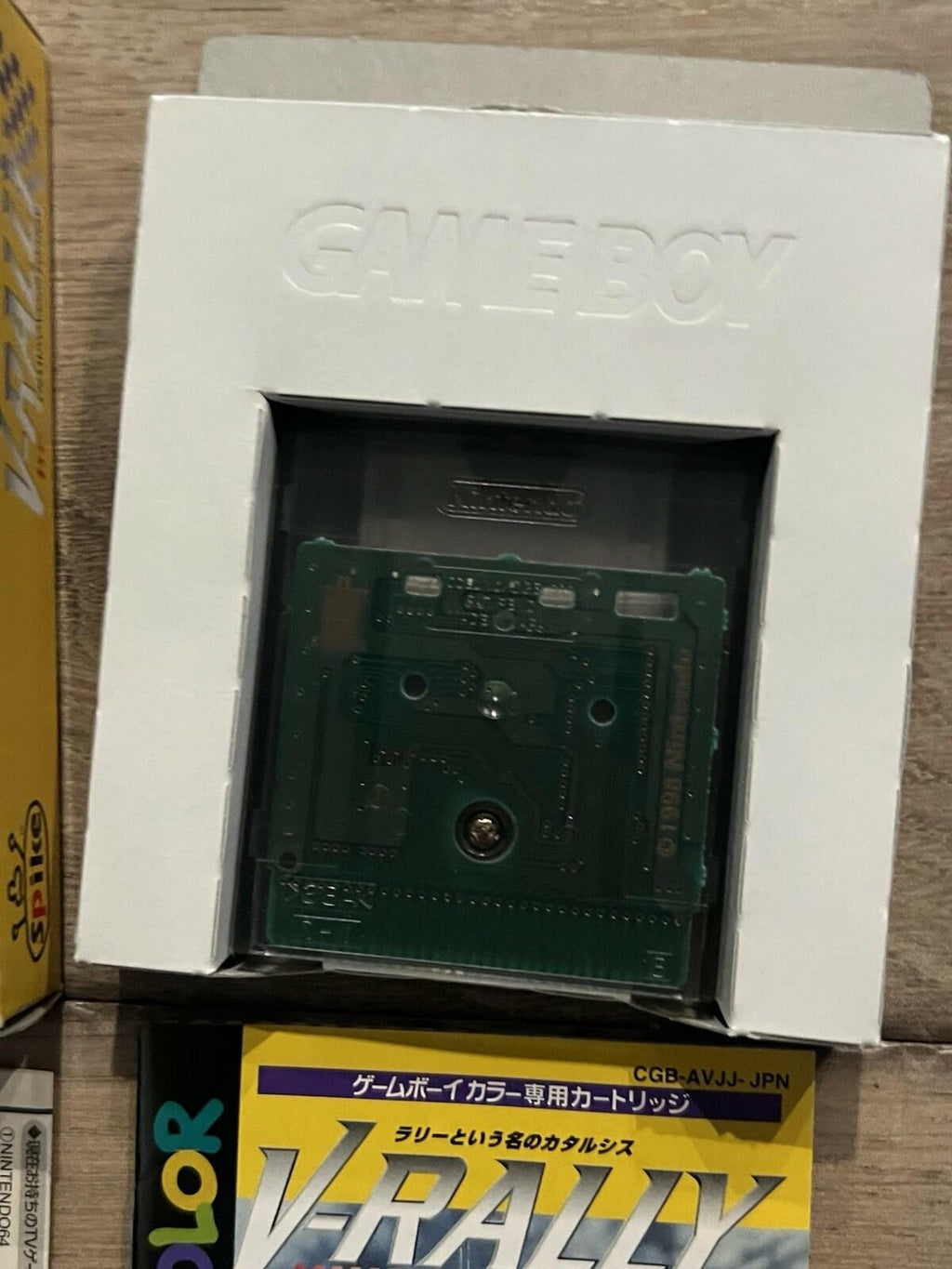V-Rally Championship Edition (Nintendo Game Boy Color, 1999) JAPAN CIB W/ MANUAL