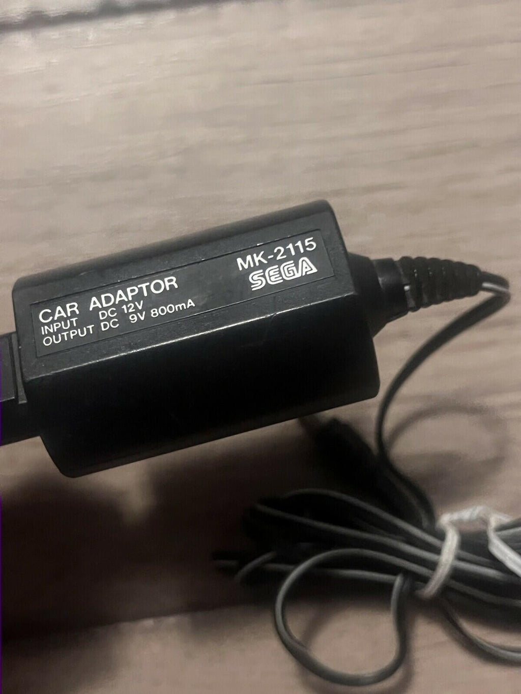 Sega MK-2115 Nomad & Game Gear Original Car Adaptor