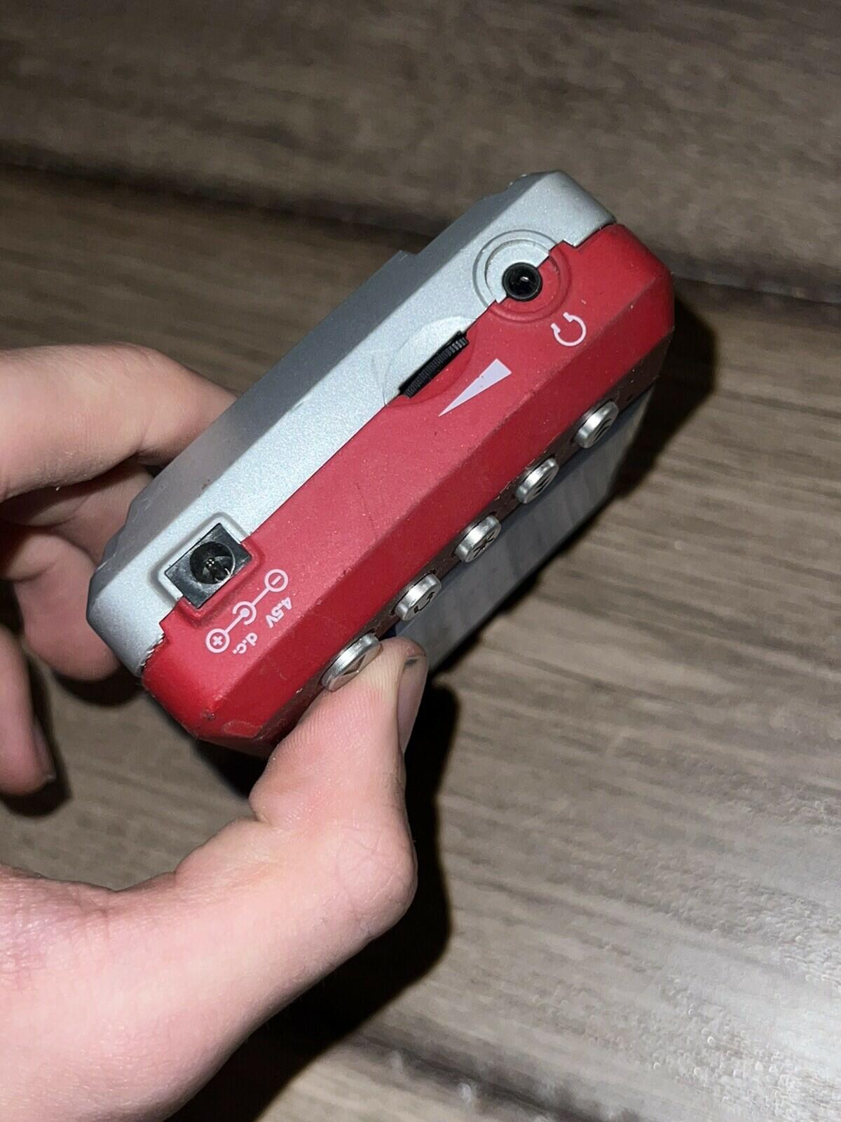 Mattel Juice Box Personal Media Player Red 2004 Used