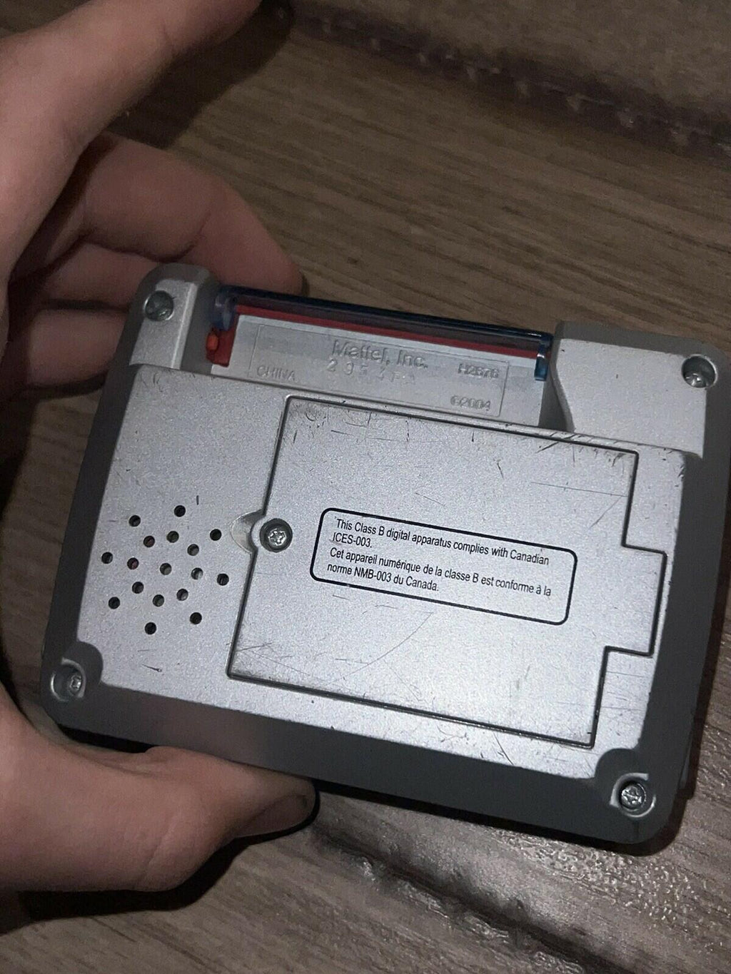 Mattel Juice Box Personal Media Player Red 2004 Used