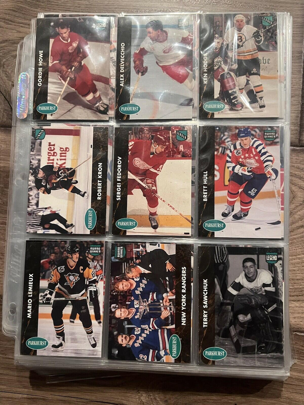 1991-92 Parkhurst Pro Set 91 NHL Hockey Cards 1-450 FULL SET
