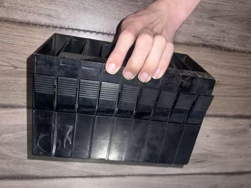 Atari 2600 Game Plastic Storage Case