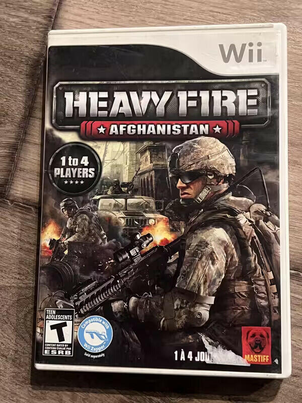 Heavy Fire: Afghanistan (Nintendo Wii, 2011) NO MANUAL