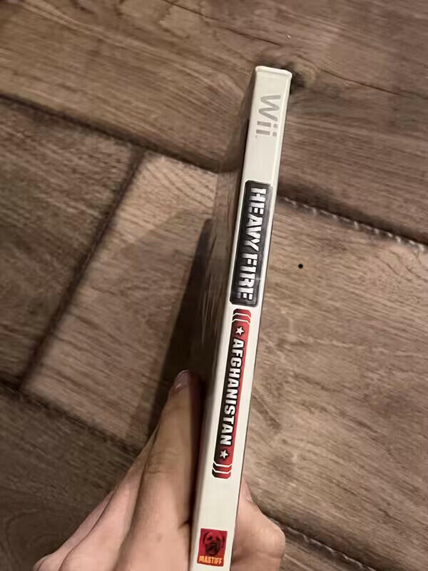 Heavy Fire: Afghanistan (Nintendo Wii, 2011) NO MANUAL