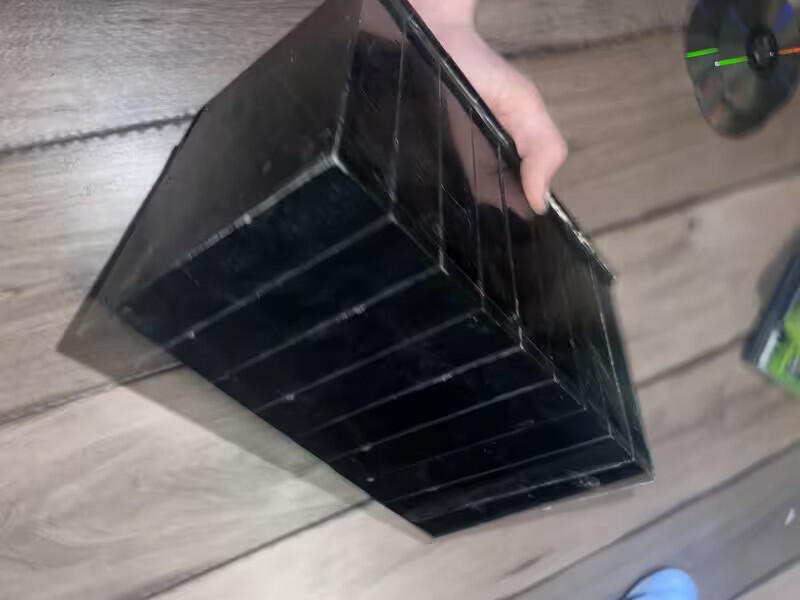 Atari 2600 Game Plastic Storage Case