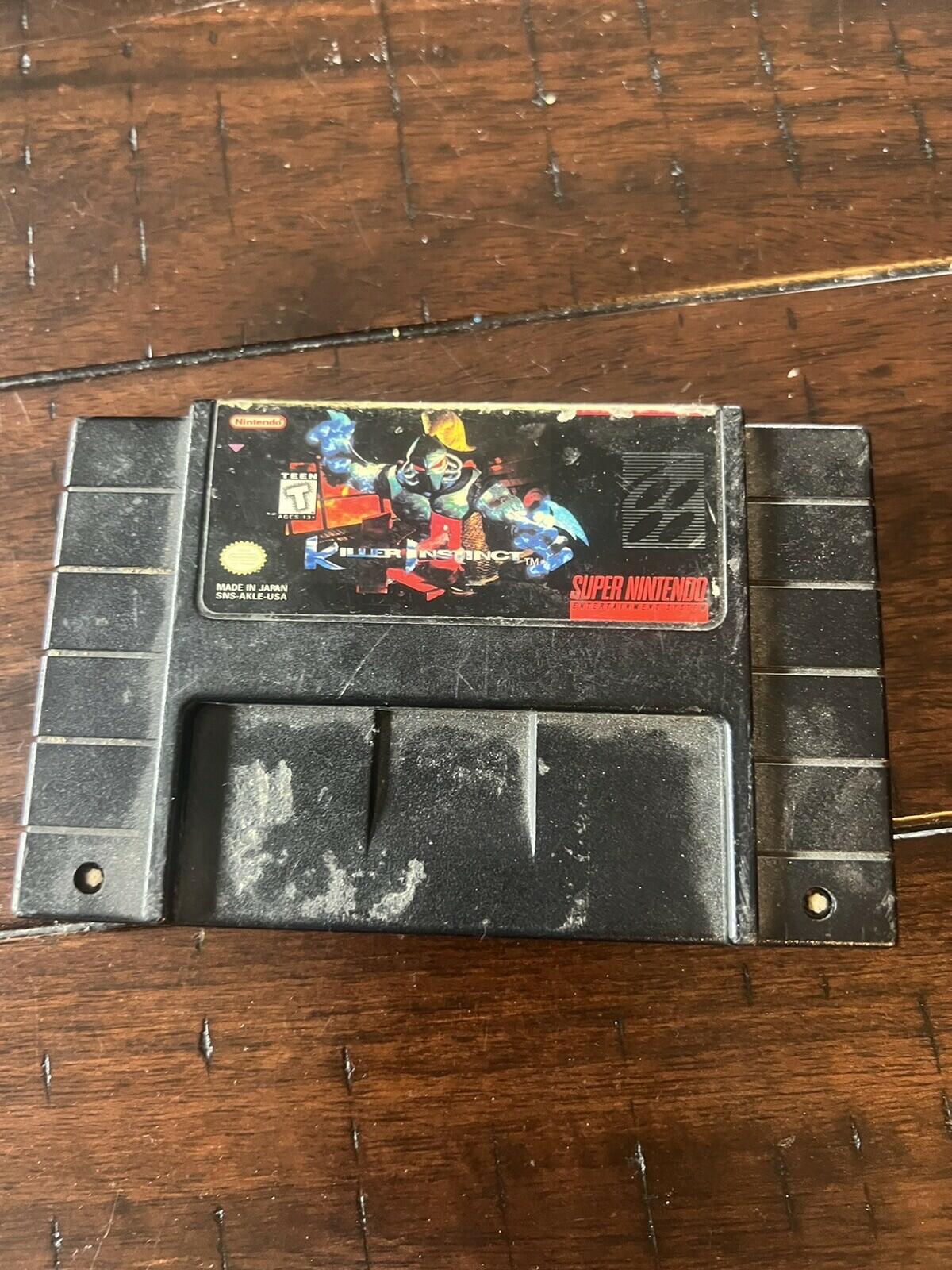 Killer Instinct (Super Nintendo Entertainment System, 1995) CART ONLY