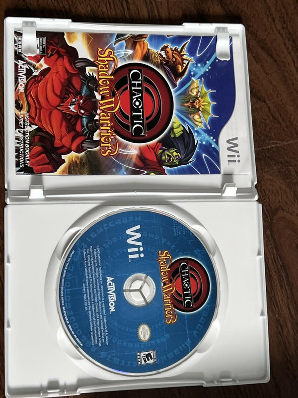 Chaotic: Shadow Warriors (Nintendo Wii, 2009) CIB COMPLETE