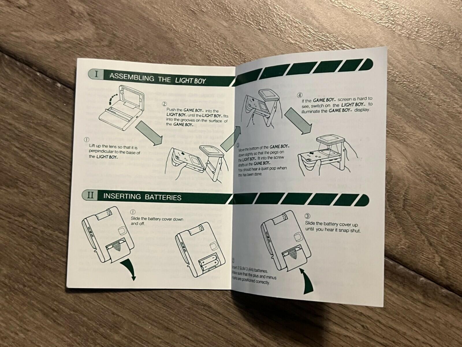 Nintendo Gameboy VIC TOKAI Light Boy Accessory Magnifier 1990 w Box