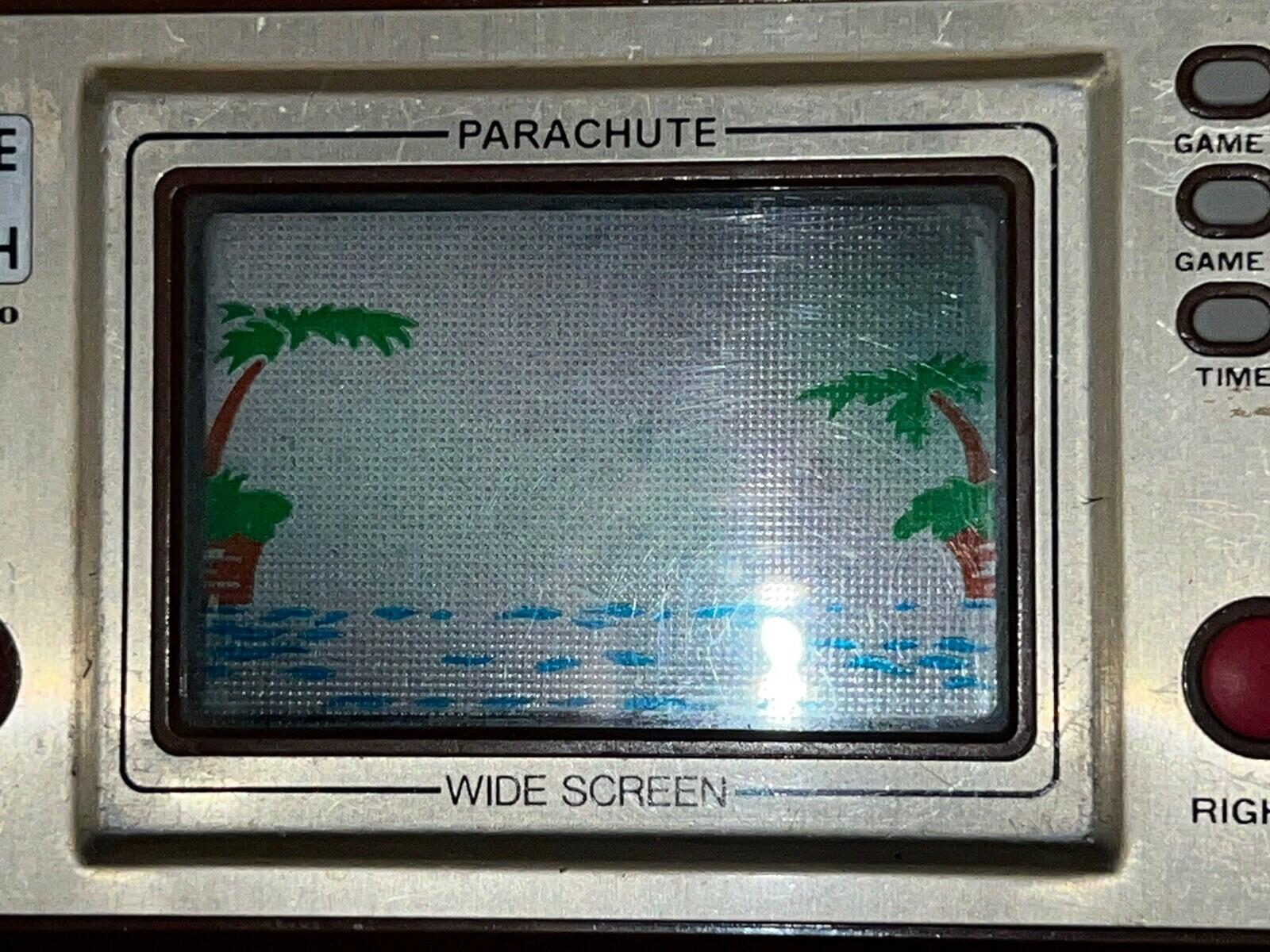 Parachute Nintendo Game & Watch Handheld Console PR-21 NO BATTERY COVER Tested