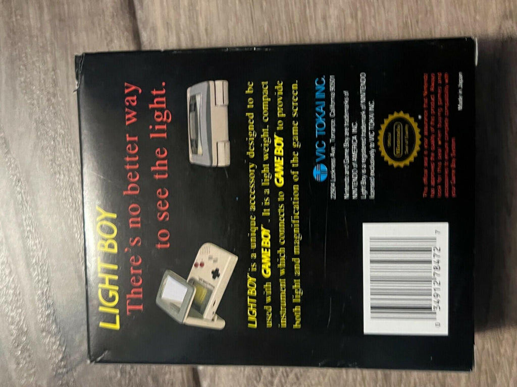 Nintendo Gameboy VIC TOKAI Light Boy Accessory Magnifier 1990 w Box