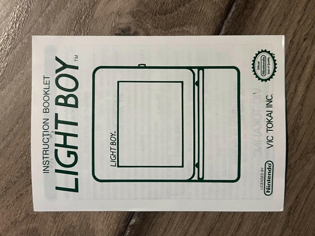 Nintendo Gameboy VIC TOKAI Light Boy Accessory Magnifier 1990 w Box
