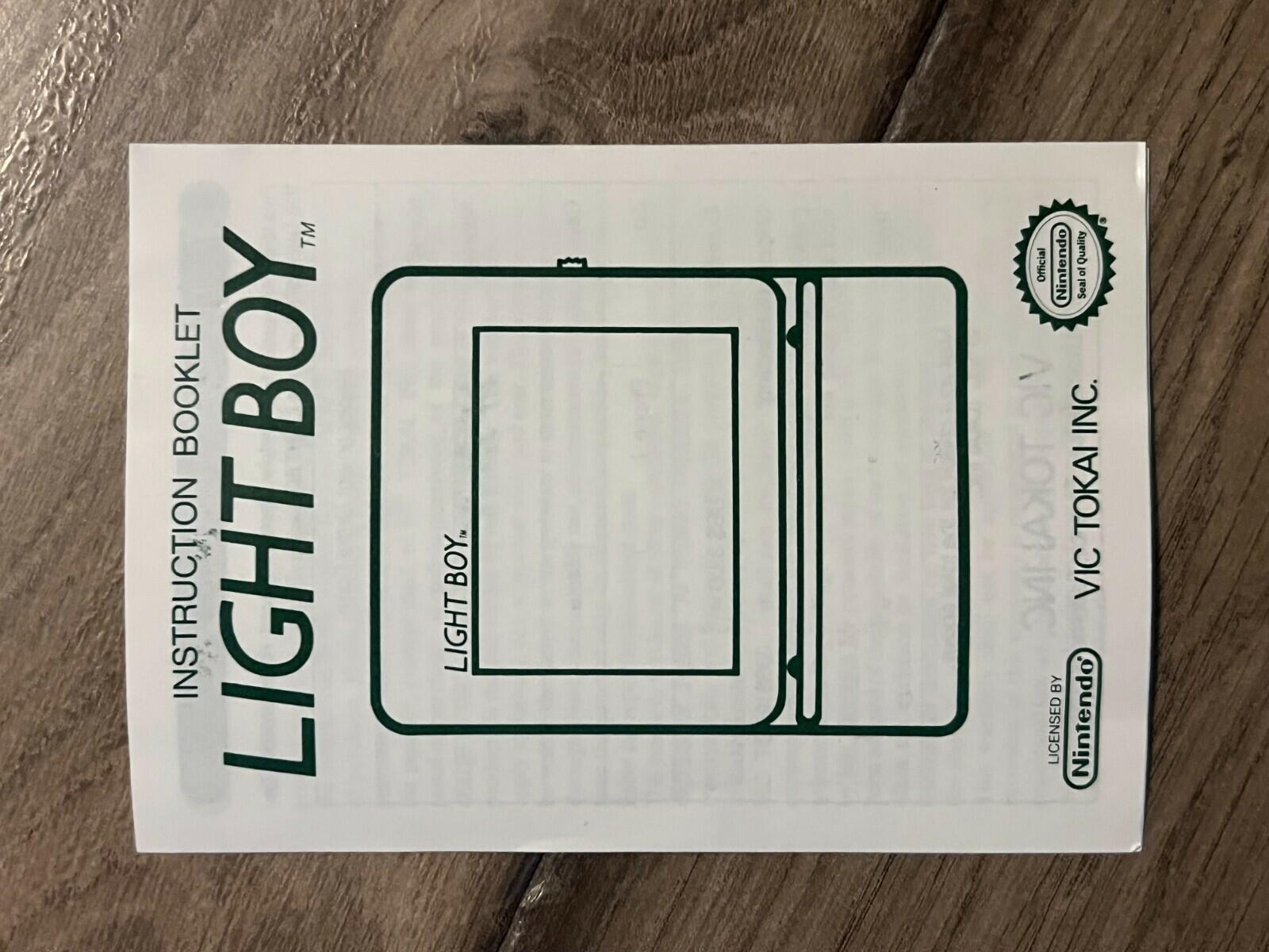 Nintendo Gameboy VIC TOKAI Light Boy Accessory Magnifier 1990 w Box