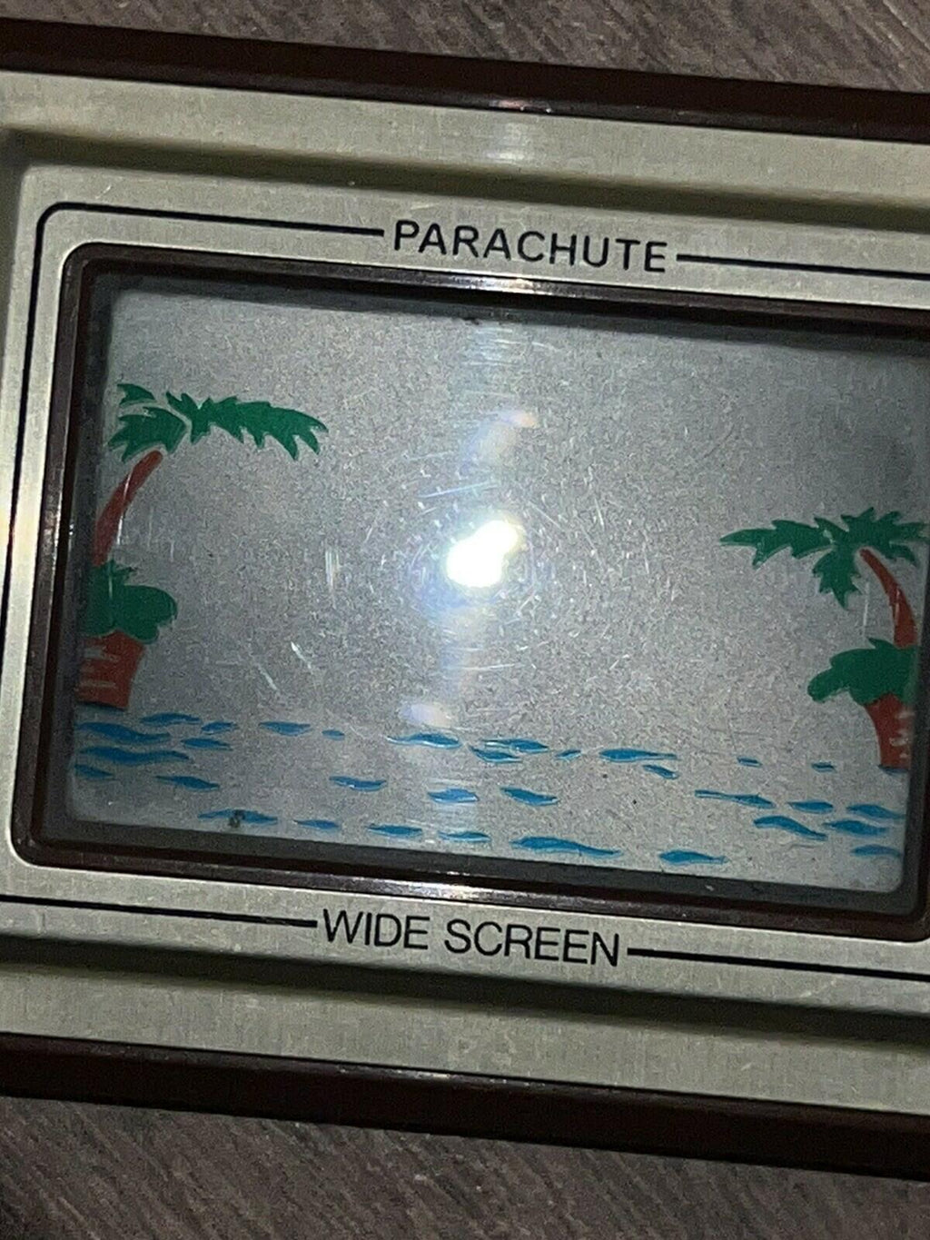 Parachute Nintendo Game & Watch Handheld Console PR-21 With Battery Cover Tested