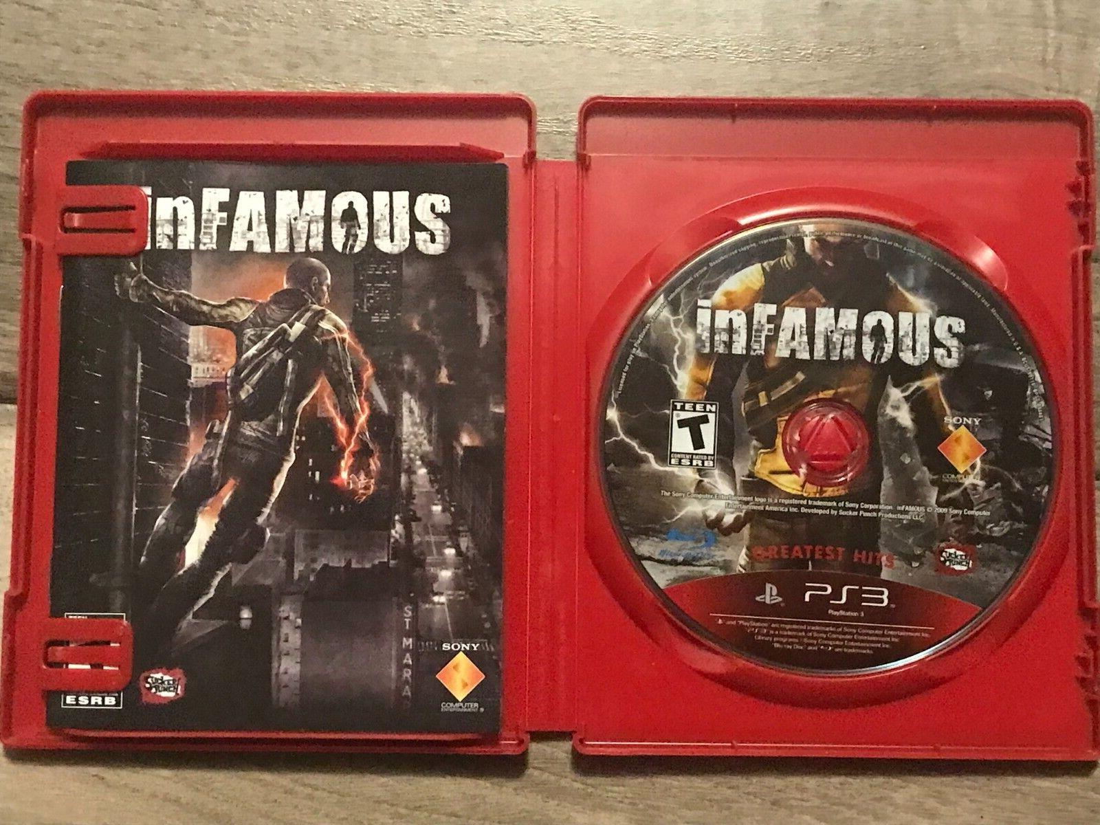 inFamous - Greatest Hits (Sony PlayStation 3, 2009) CIB