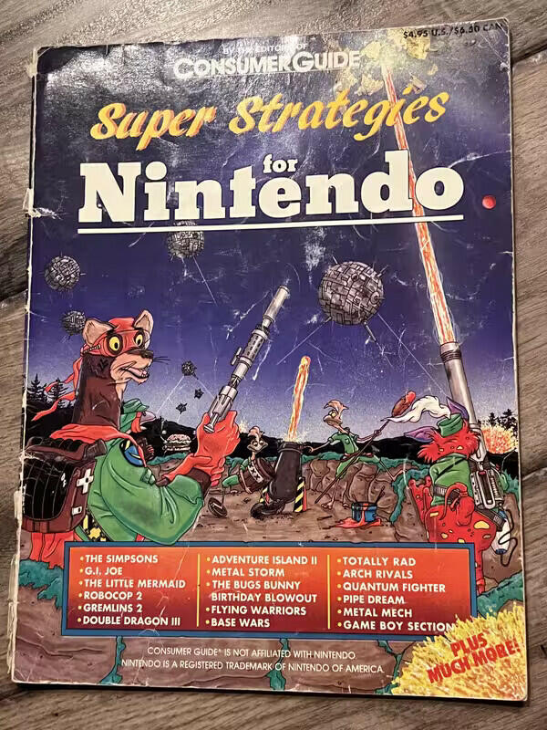 Super Strategies for Nintendo Consumer Guide Magazine Strategy Guide