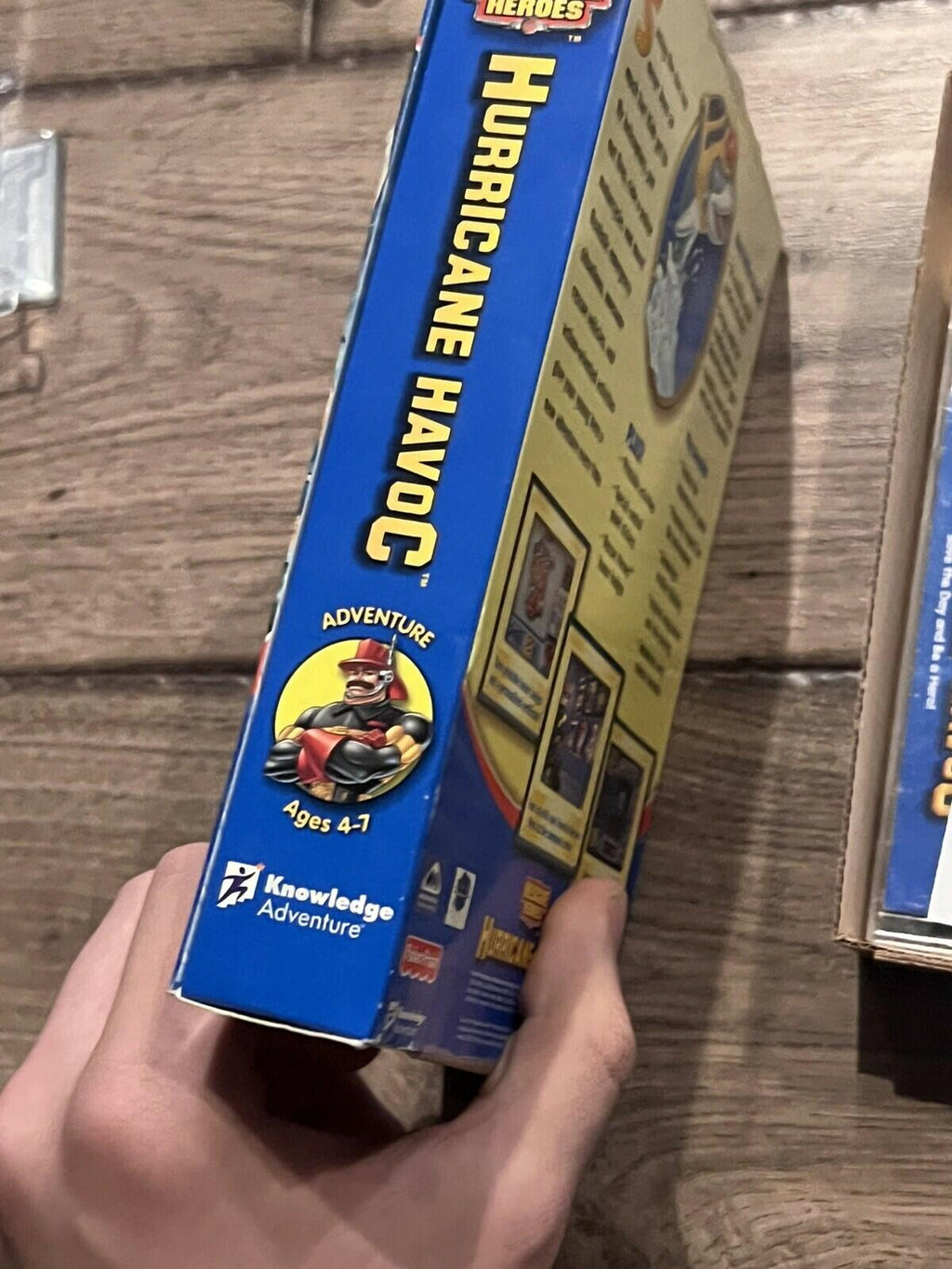 Fisher Price Rescue Heroes Hurricane Havoc (PC, 1999) CIB BIG BOX