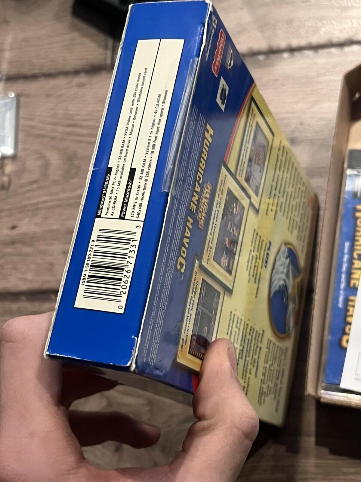 Fisher Price Rescue Heroes Hurricane Havoc (PC, 1999) CIB BIG BOX