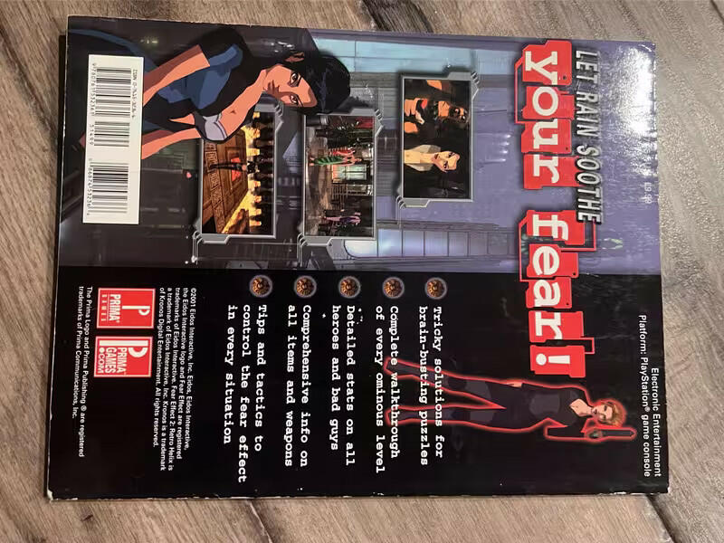 Fear Effect 2 Retro Helix Prima Official Strategy Guide 2001