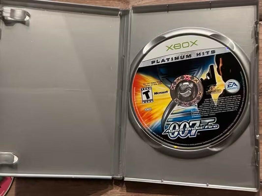 007 Agent Under Fire: Platinum Hits (Microsoft Xbox, 2002) NO MANUAL