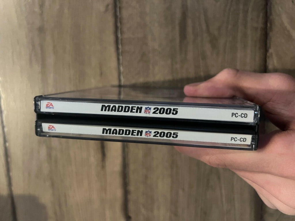 Madden NFL 2005 (PC, 2004) CIB THREE DISC