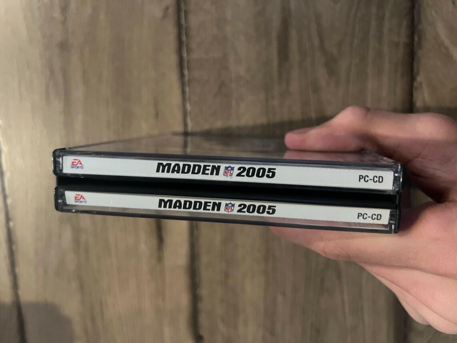 Madden NFL 2005 (PC, 2004) CIB THREE DISC