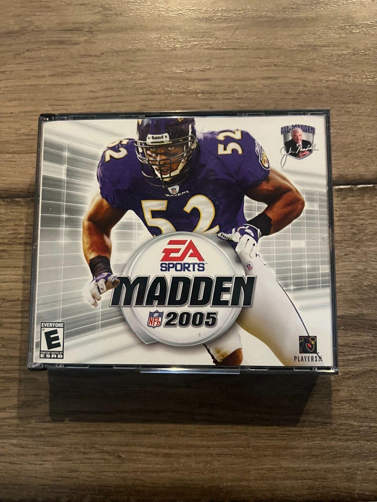 Madden NFL 2005 (PC, 2004) CIB THREE DISC