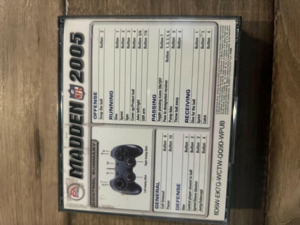 Madden NFL 2005 (PC, 2004) CIB THREE DISC